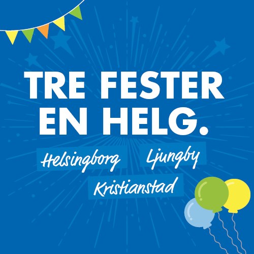 Tre fester, en helg!