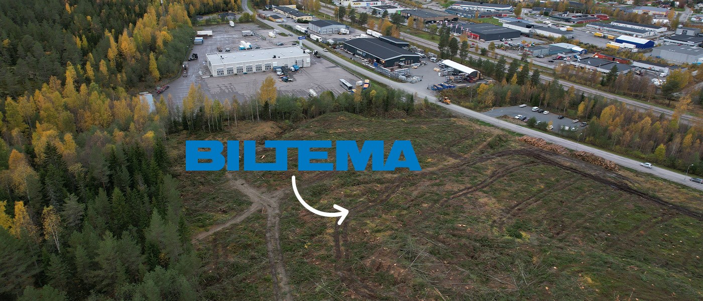 Biltema etablerar sig i Örnsköldsvik med ett nytt varuhus på 7300 kvadratmeter inklusive Biltema Café