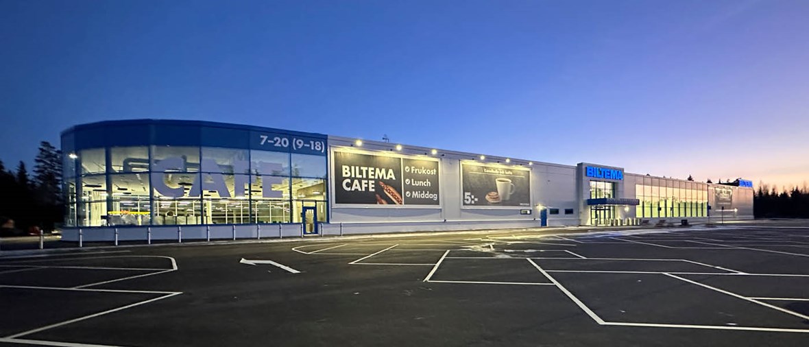 Biltema Säffle öppnar den 28 maj