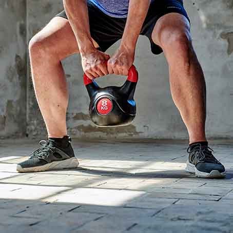 Follow an easy home workout plan