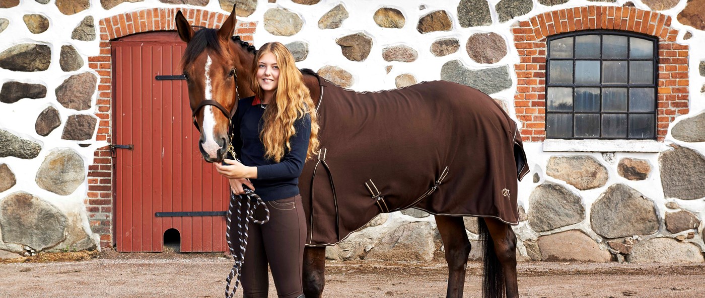 Min häst– i stallet med Miriam
